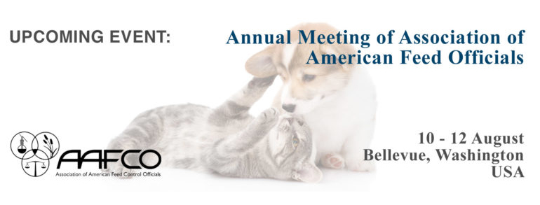 Meet us at the Annual Meeting of Association of American Feed Officials